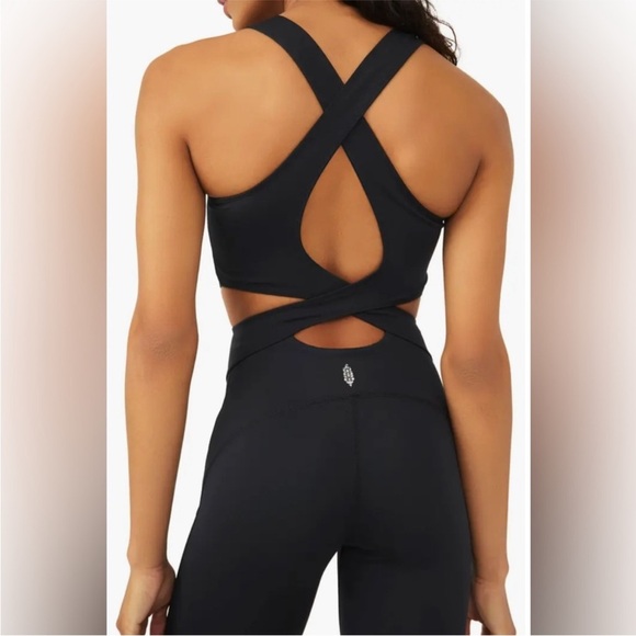 FREE PEOPLE Back It Up Onesie in Black Size Medium NWT - Picture 6 of 14